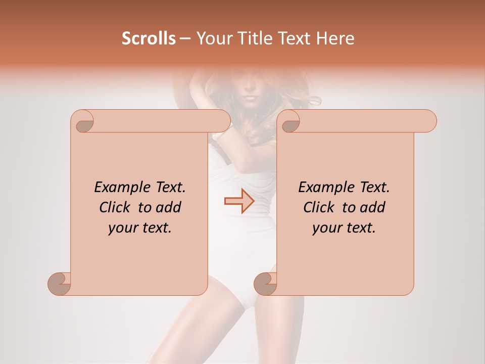 Styling Elegance People PowerPoint Template