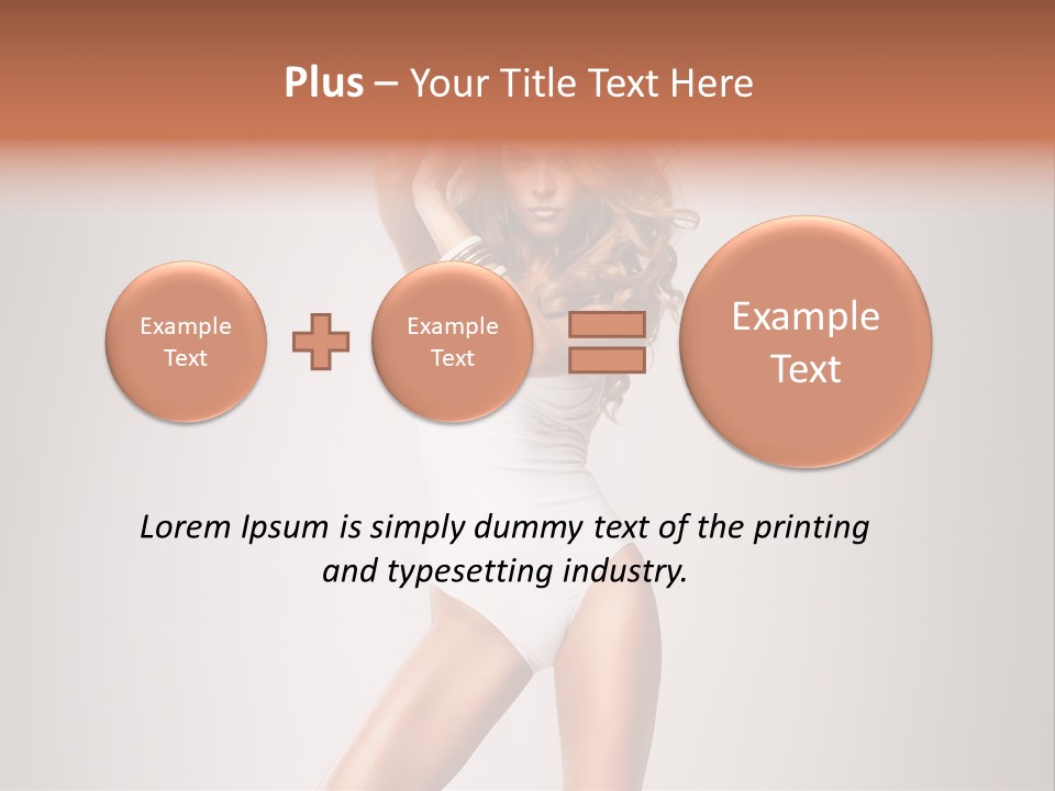 Styling Elegance People PowerPoint Template