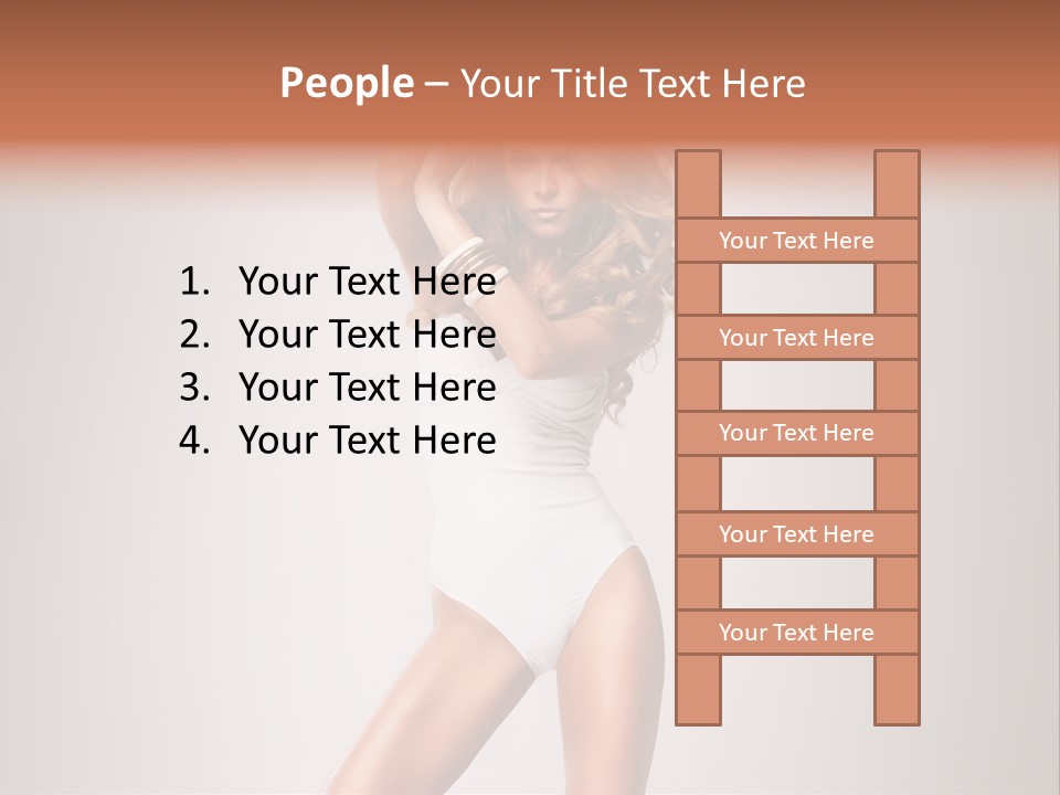 Styling Elegance People PowerPoint Template