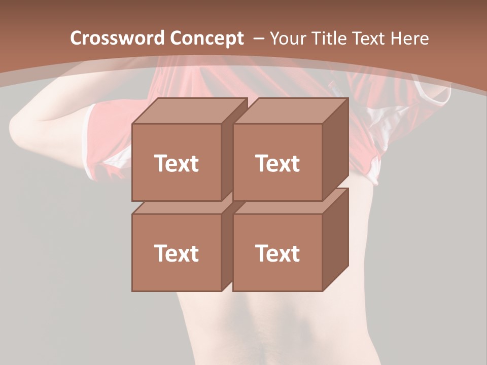 Studio Clothing Goal PowerPoint Template