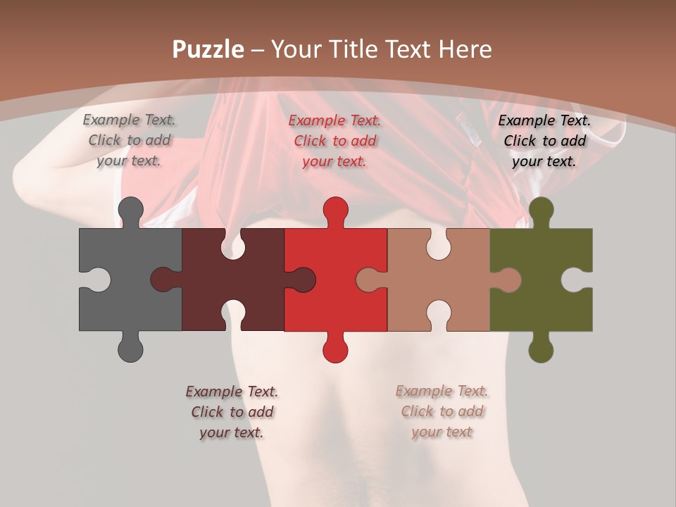 Studio Clothing Goal PowerPoint Template