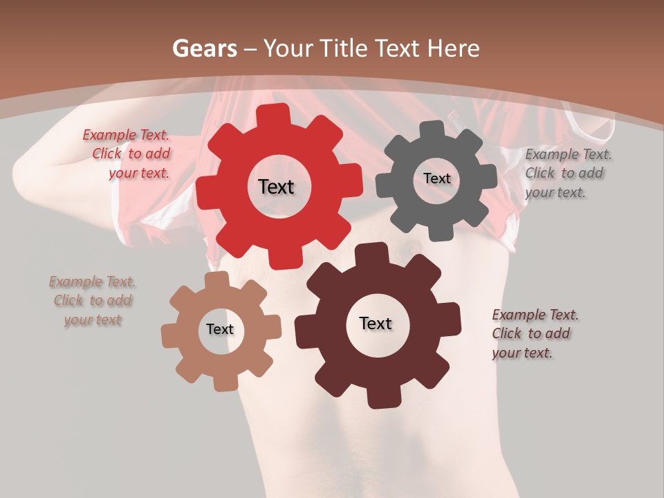 Studio Clothing Goal PowerPoint Template