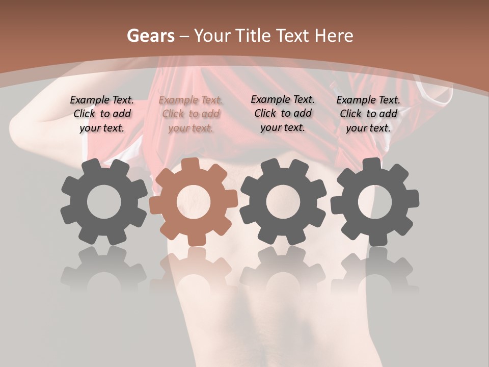 Studio Clothing Goal PowerPoint Template