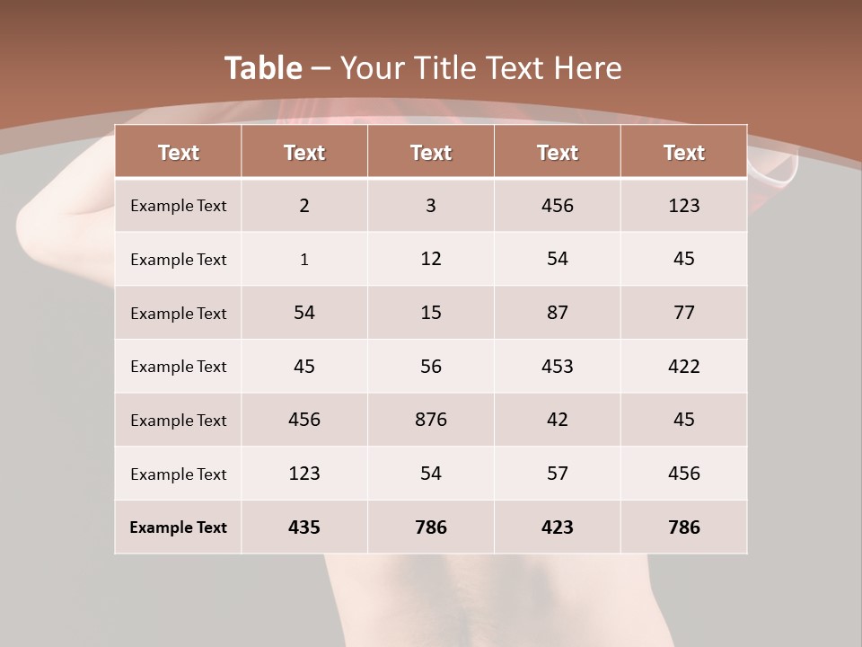 Studio Clothing Goal PowerPoint Template