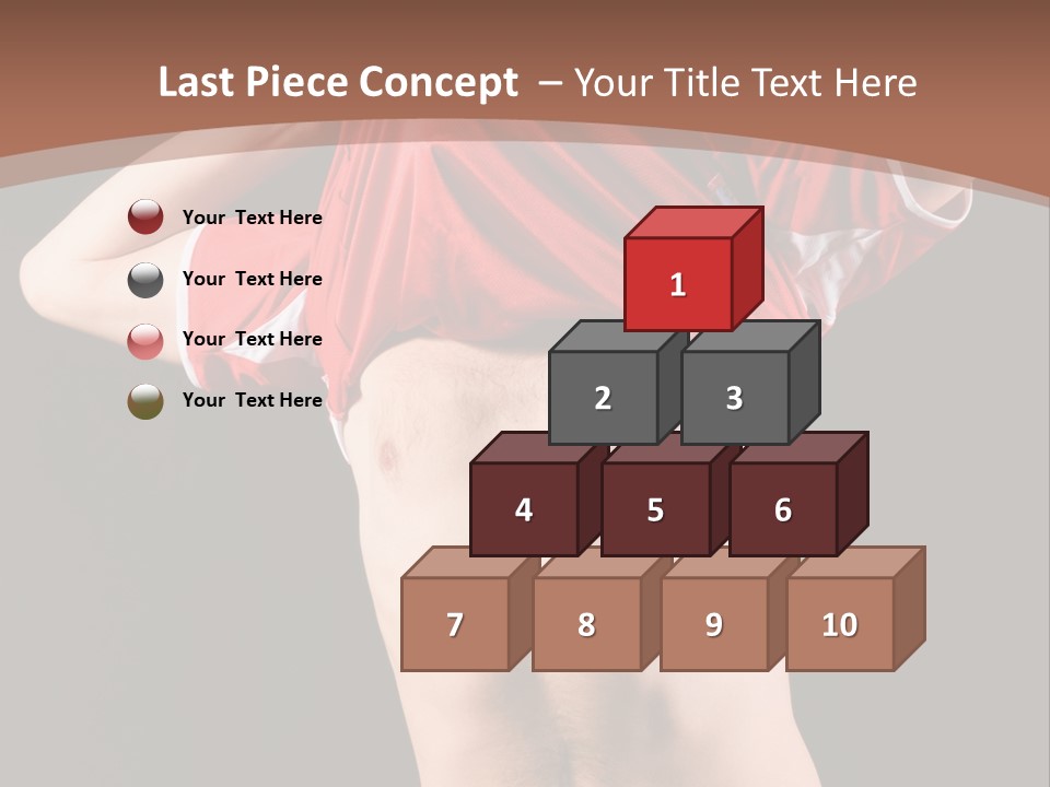 Studio Clothing Goal PowerPoint Template