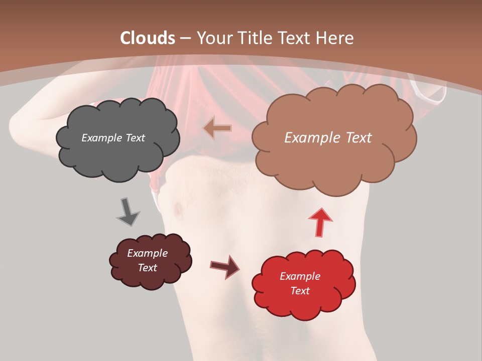 Studio Clothing Goal PowerPoint Template