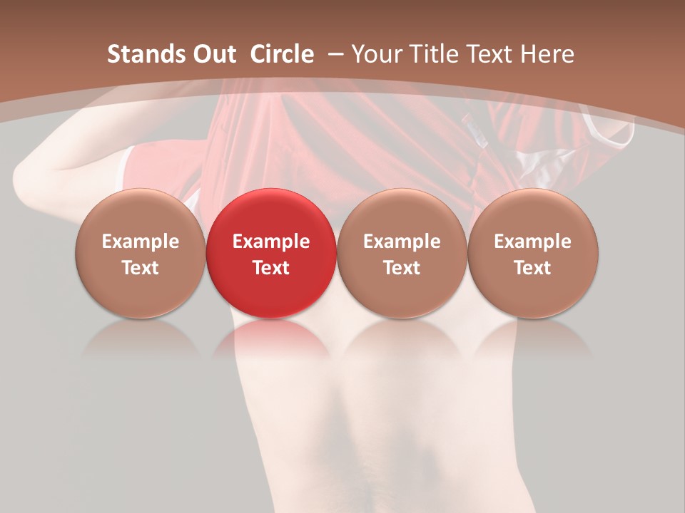 Studio Clothing Goal PowerPoint Template