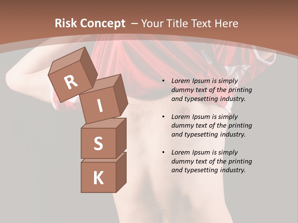 Studio Clothing Goal PowerPoint Template