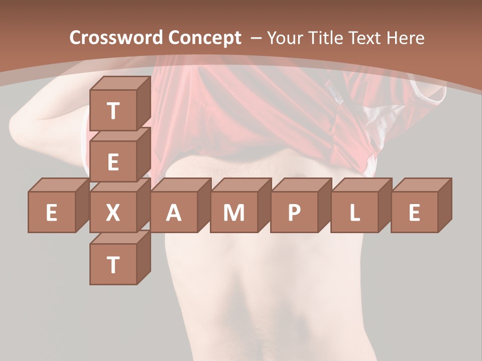 Studio Clothing Goal PowerPoint Template