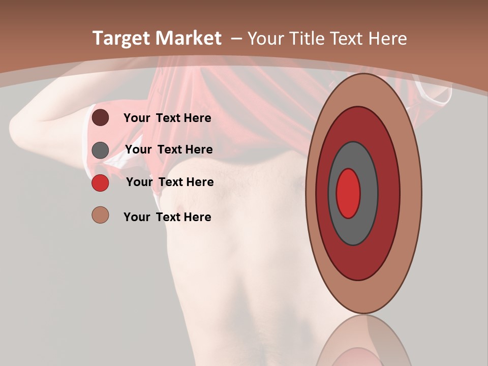 Studio Clothing Goal PowerPoint Template