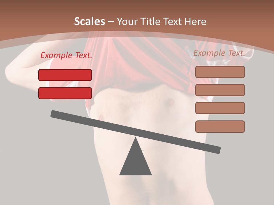 Studio Clothing Goal PowerPoint Template