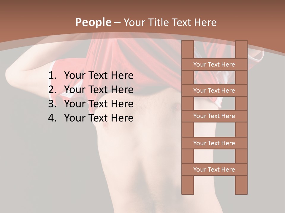 Studio Clothing Goal PowerPoint Template