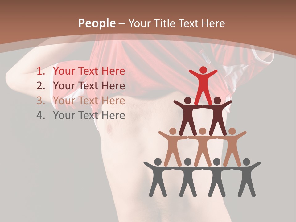 Studio Clothing Goal PowerPoint Template