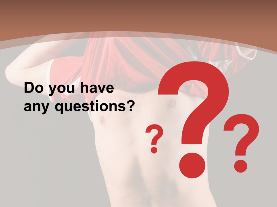 Studio Clothing Goal PowerPoint Template