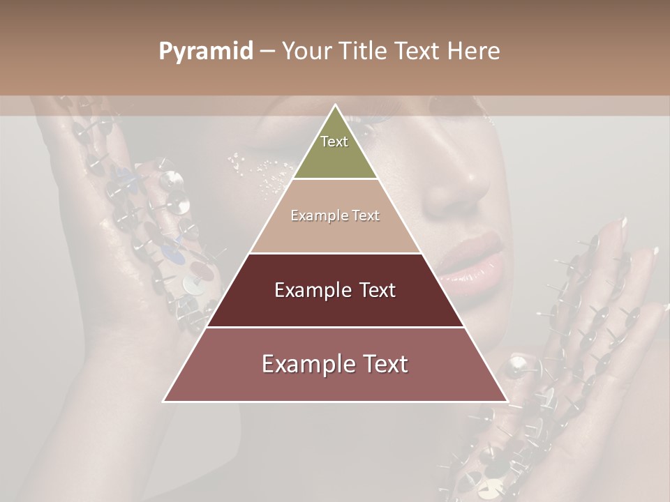 Pin Art Glue PowerPoint Template