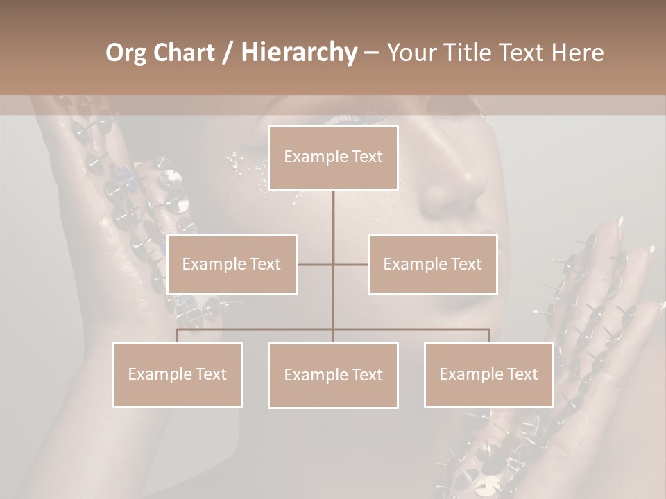 Pin Art Glue PowerPoint Template