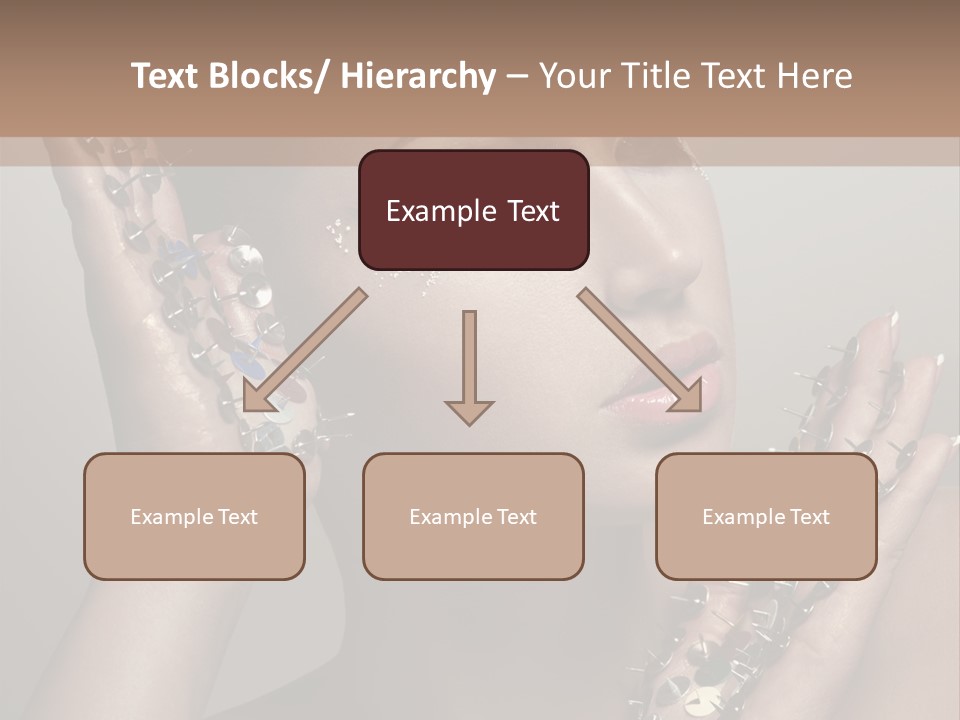 Pin Art Glue PowerPoint Template