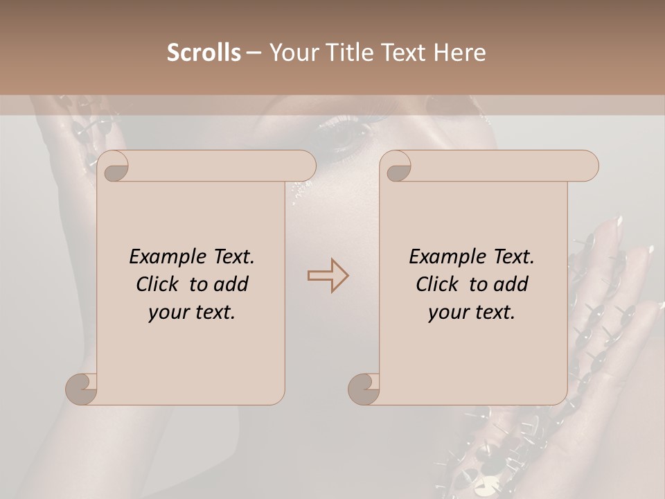 Pin Art Glue PowerPoint Template