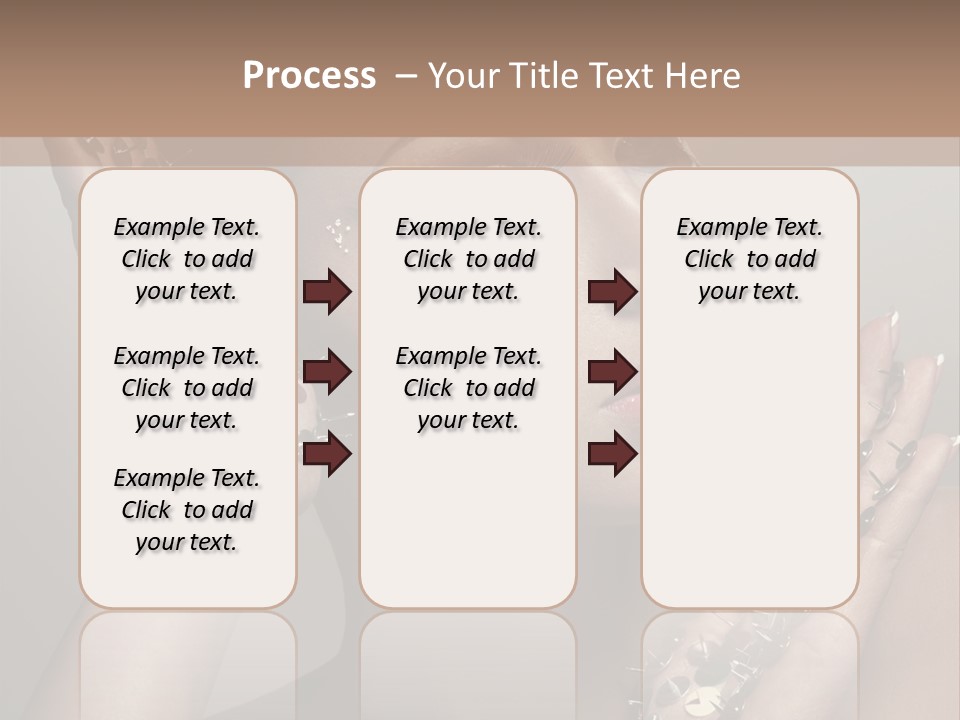Pin Art Glue PowerPoint Template