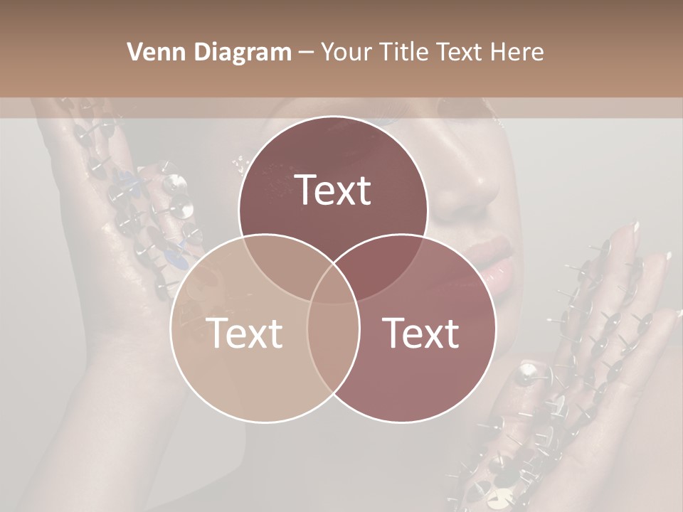 Pin Art Glue PowerPoint Template