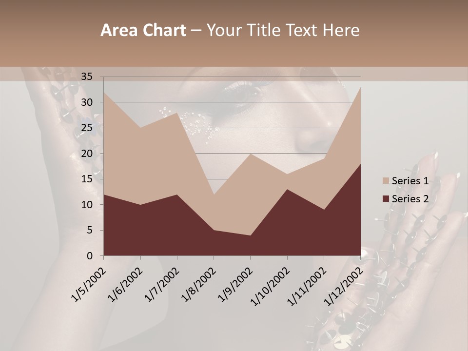 Pin Art Glue PowerPoint Template