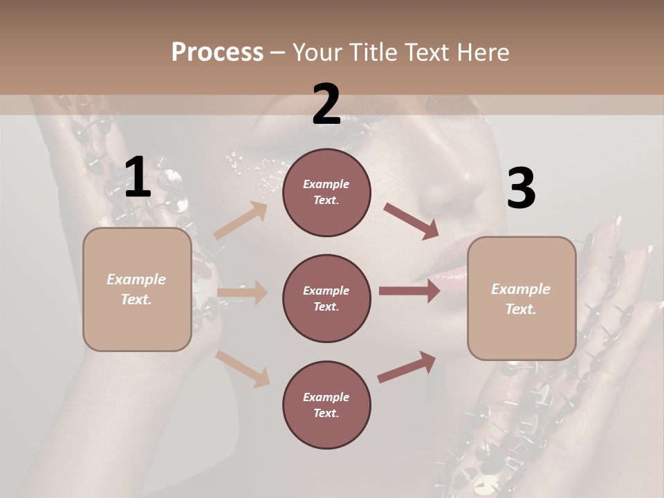 Pin Art Glue PowerPoint Template