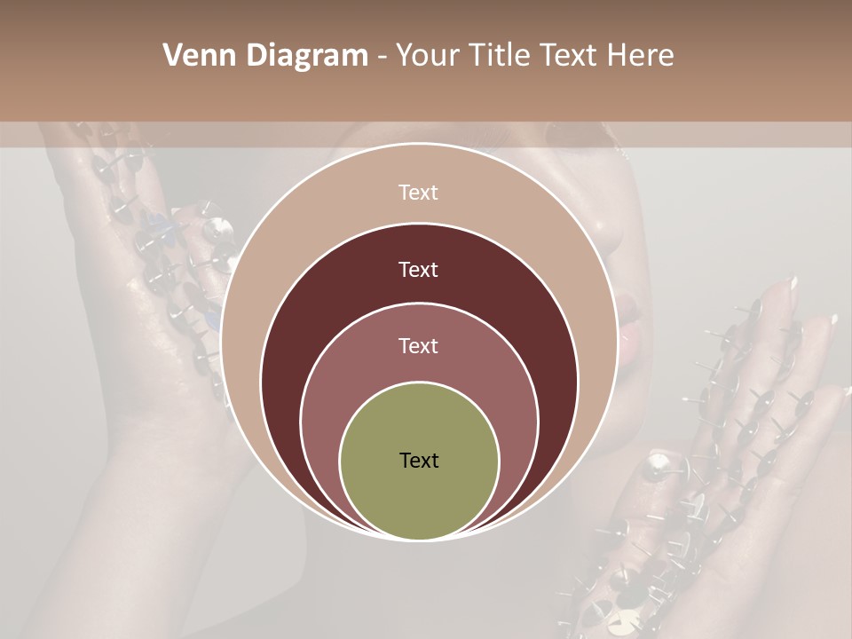 Pin Art Glue PowerPoint Template