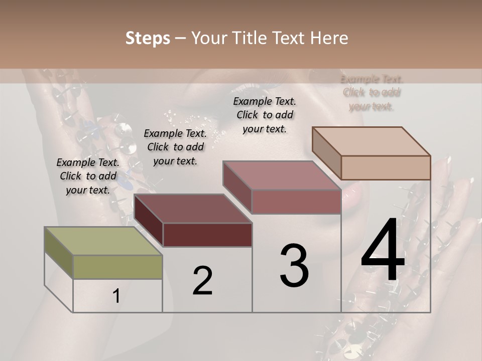 Pin Art Glue PowerPoint Template