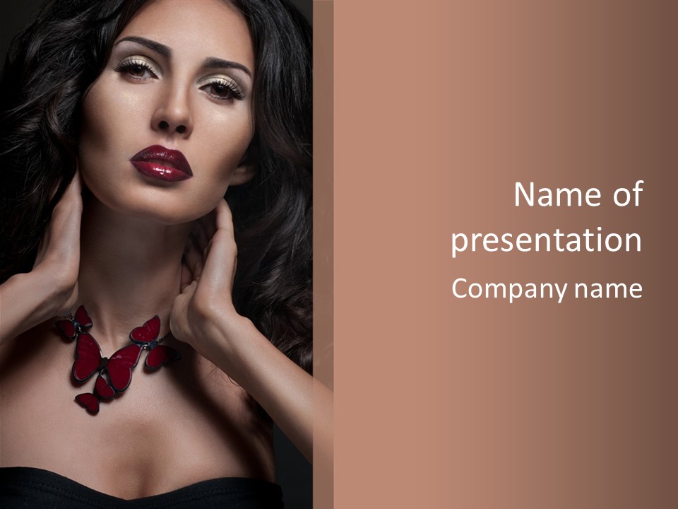 Posh  Y PowerPoint Template