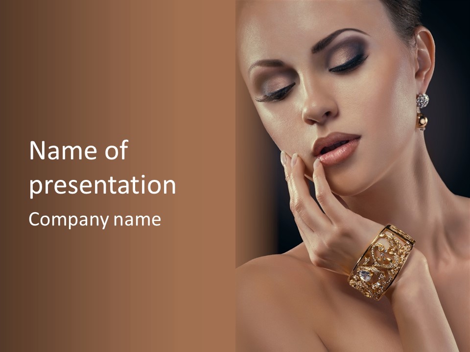 Skin Body Face PowerPoint Template