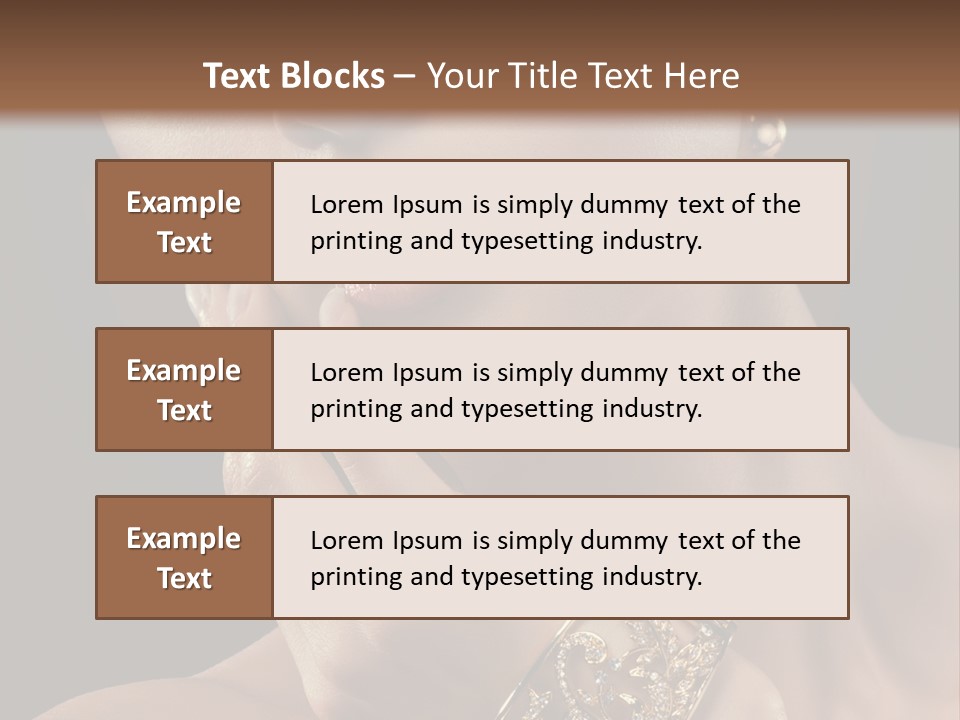 Skin Body Face PowerPoint Template