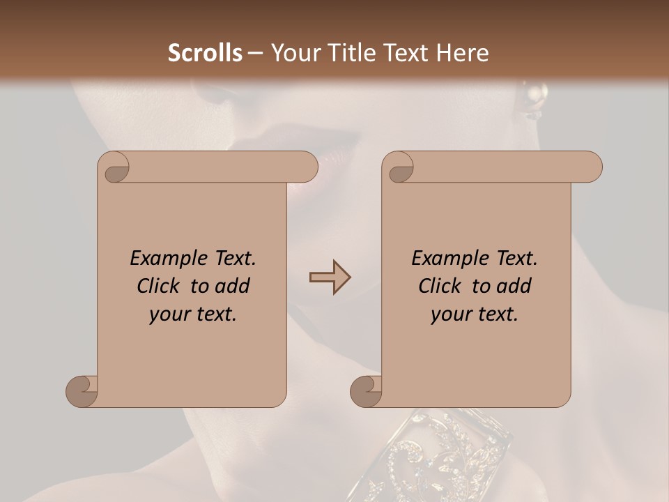 Skin Body Face PowerPoint Template