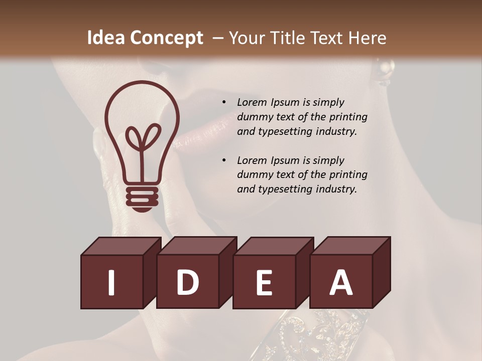 Skin Body Face PowerPoint Template