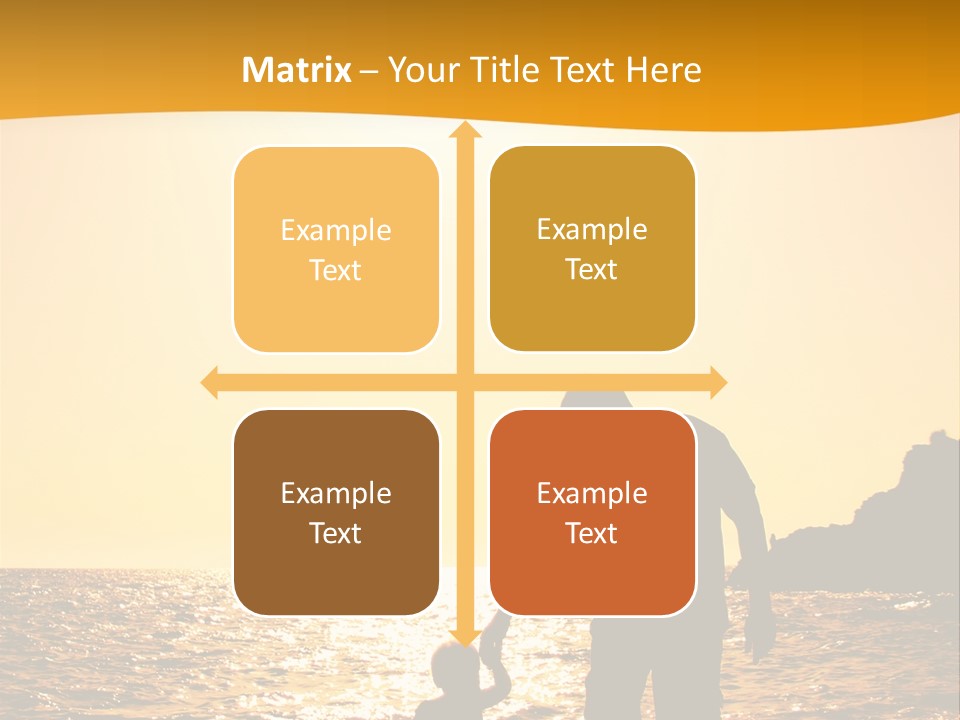 Sun Male Young PowerPoint Template