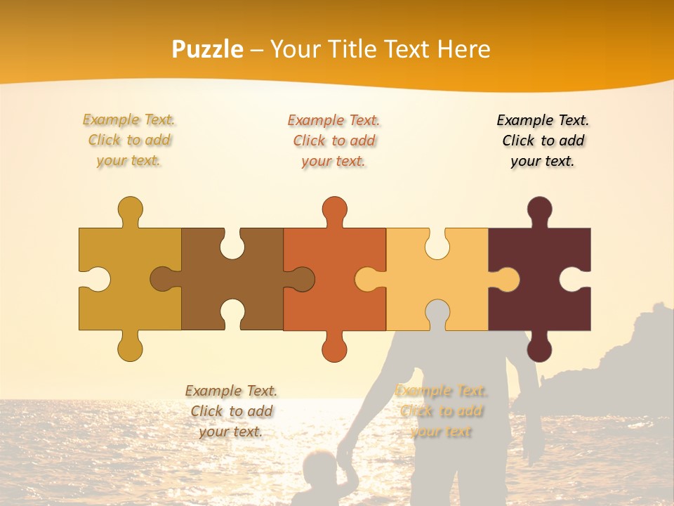 Sun Male Young PowerPoint Template