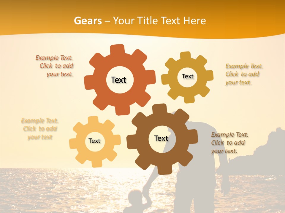 Sun Male Young PowerPoint Template