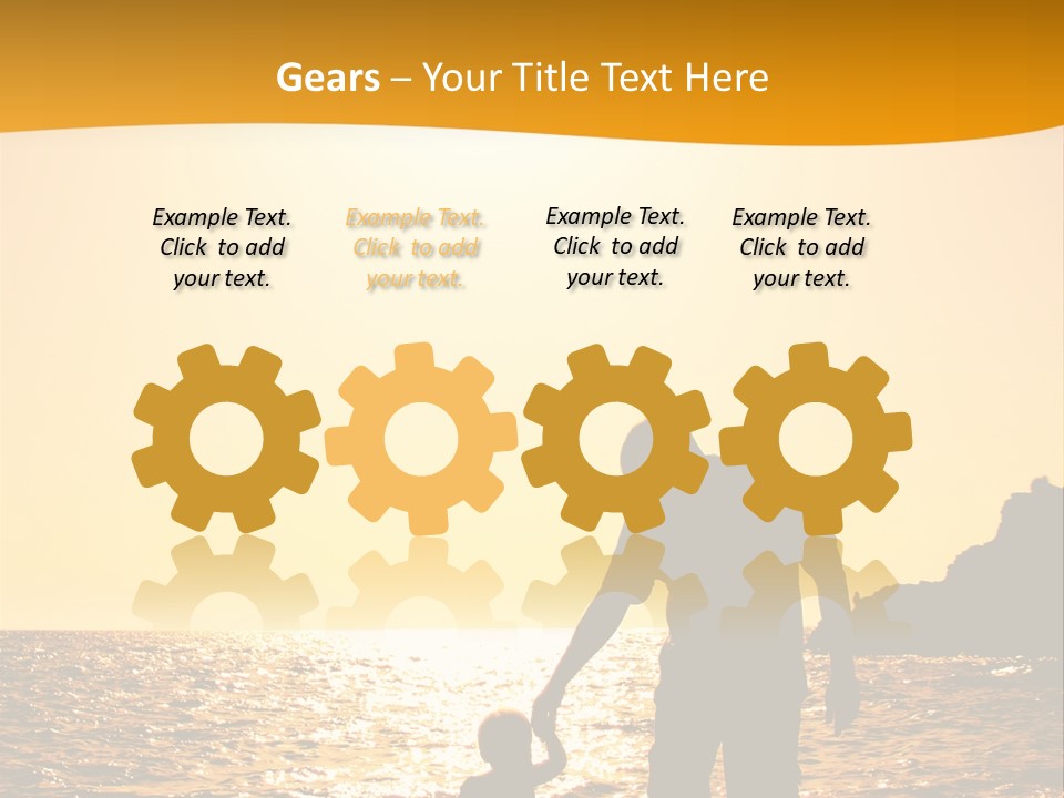 Sun Male Young PowerPoint Template