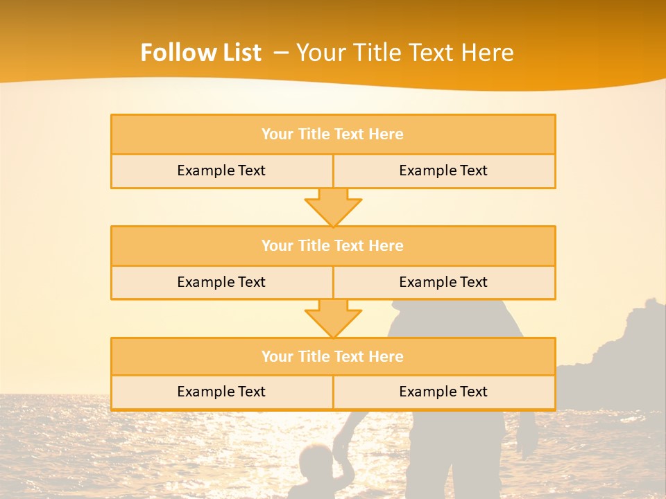 Sun Male Young PowerPoint Template