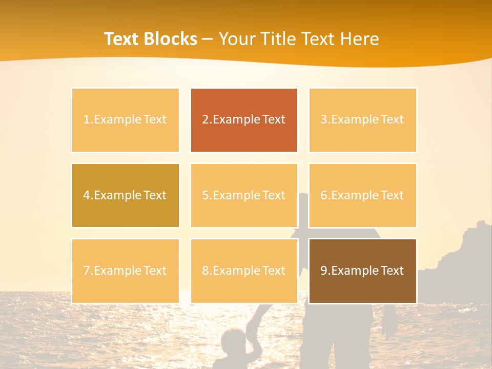 Sun Male Young PowerPoint Template