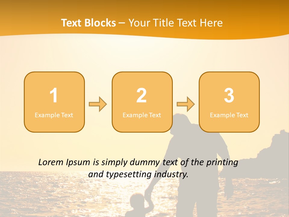 Sun Male Young PowerPoint Template