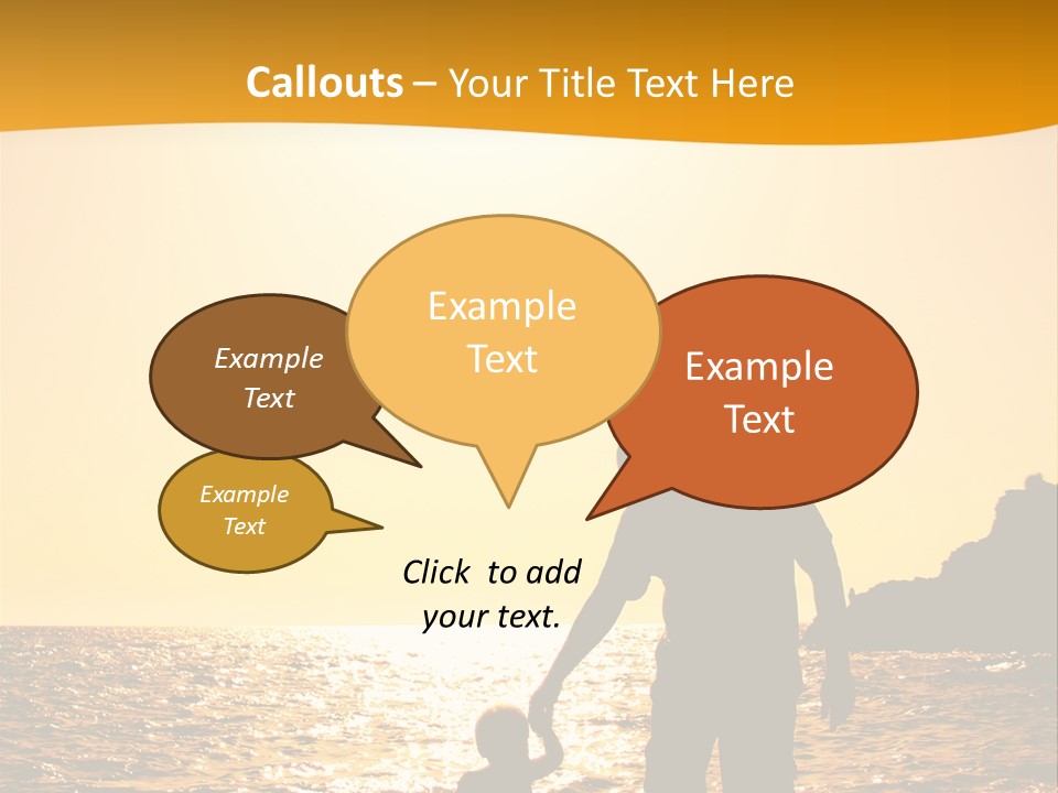 Sun Male Young PowerPoint Template