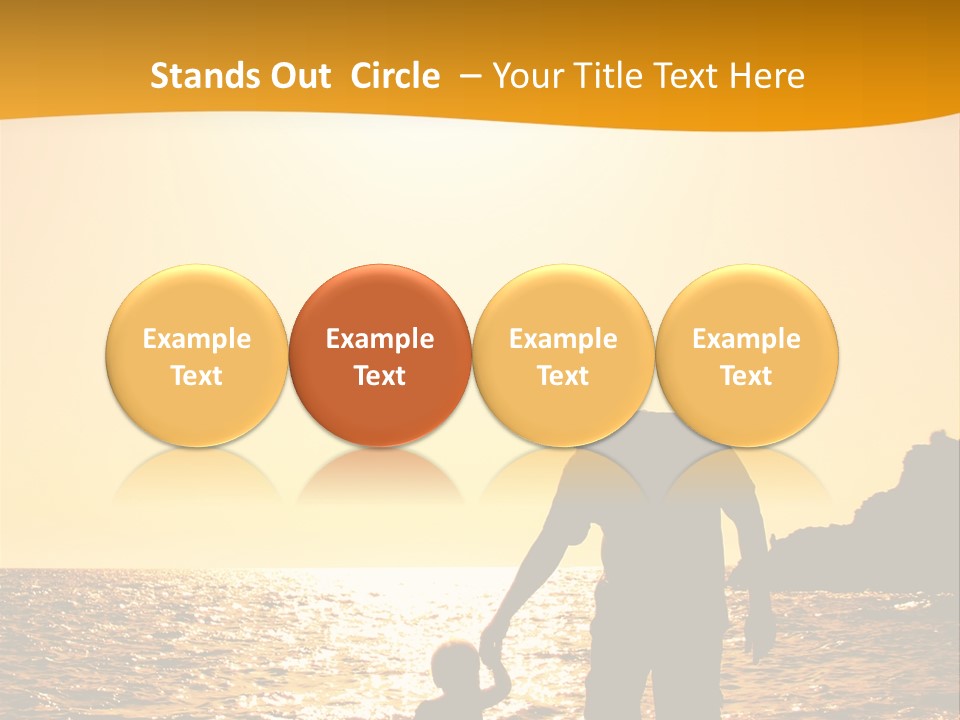 Sun Male Young PowerPoint Template