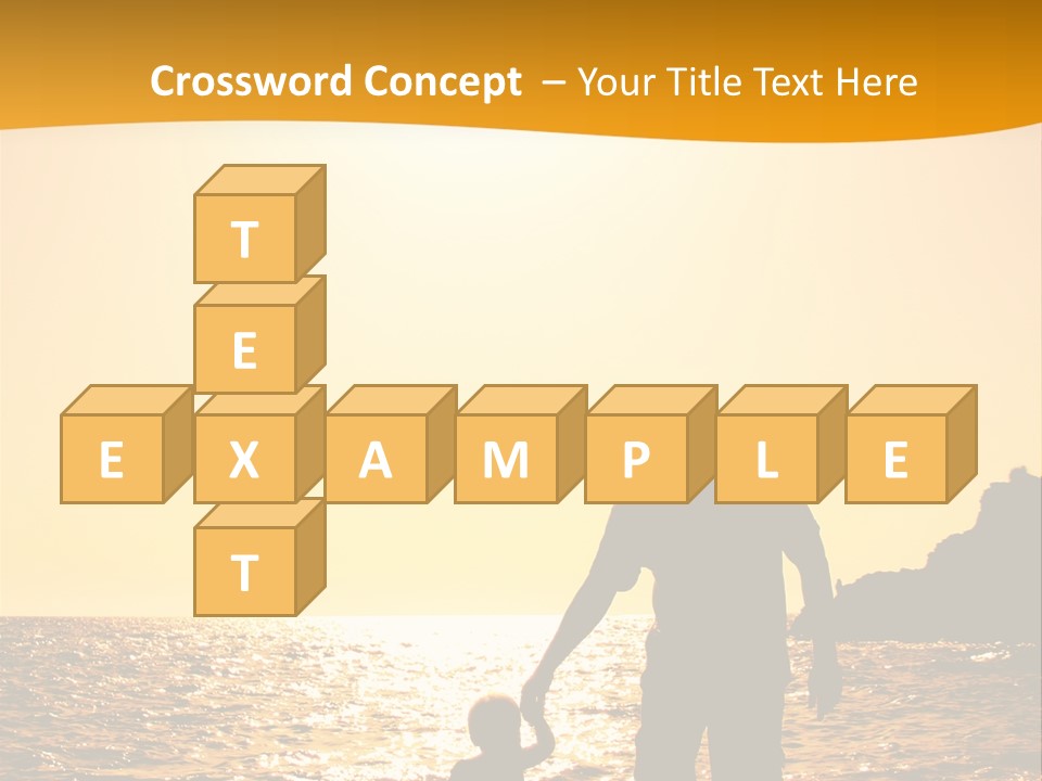 Sun Male Young PowerPoint Template