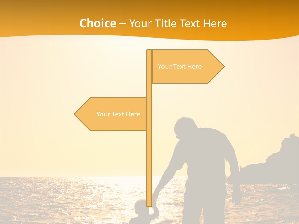 Sun Male Young PowerPoint Template