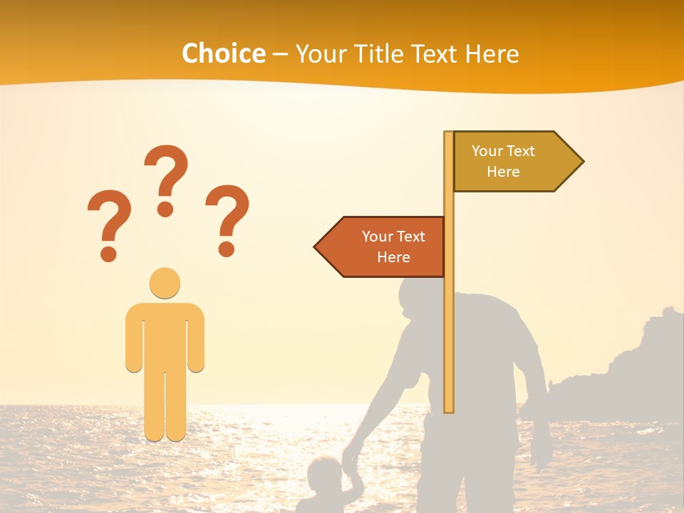 Sun Male Young PowerPoint Template