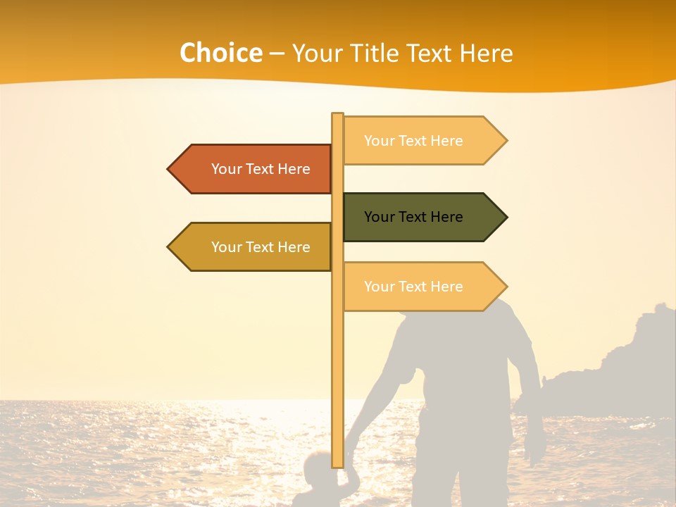 Sun Male Young PowerPoint Template