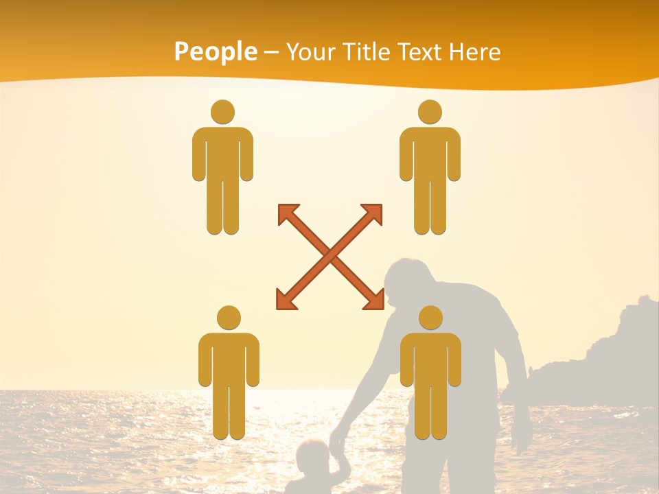 Sun Male Young PowerPoint Template