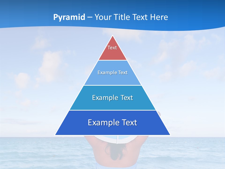 Shirt Sea Sand PowerPoint Template