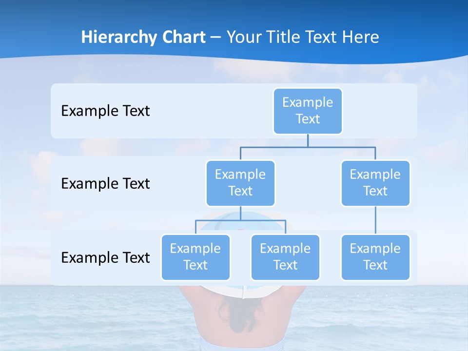 Shirt Sea Sand PowerPoint Template