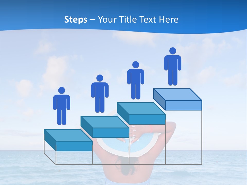 Shirt Sea Sand PowerPoint Template